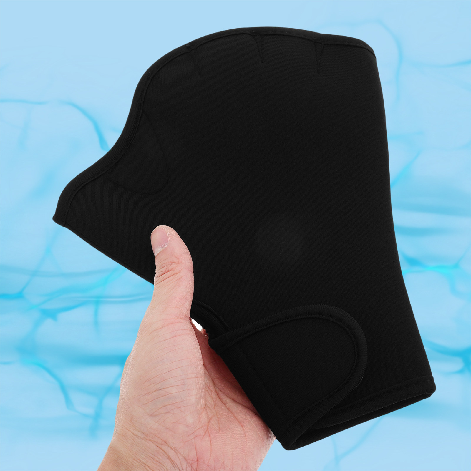 Aquatic Sports Equipment - 1 Paar Schwimmhandschuhe aus Nylonmaterial, bequem,