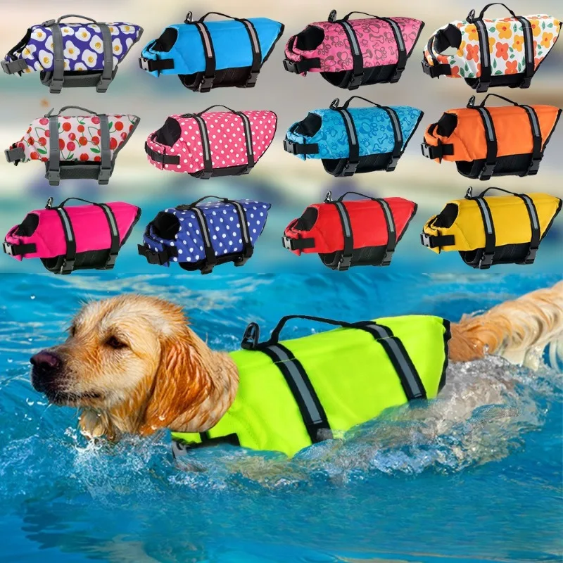 Life Jacket Buoyancy - Hundeschwimmweste Haustier-Schwimmweste Hundeschwimmanzug Sommer Strand Surfen