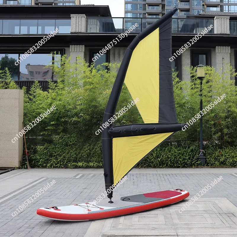 Aquatic Water Sports - Aufblasbares Paddleboard Neue Version für Surfen,